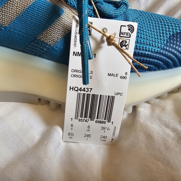 NMD-S1 Adidas Active Teal / Core Black / Off White